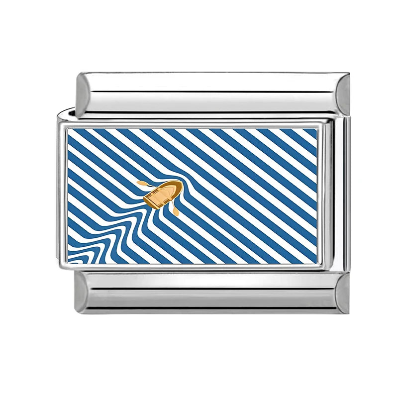 2026 Summer Ocean Series Italian Charm Fit Stainless Steel Women DIY