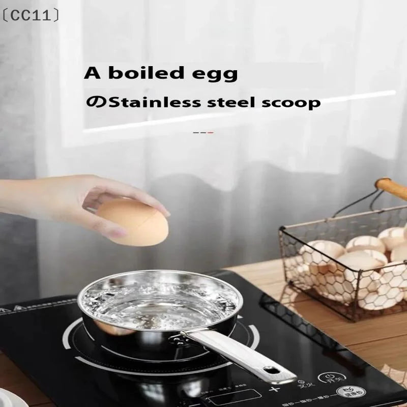 CC11Stainless Steel Water Scoops Multipurpose Hanging Soup Ladle Qme