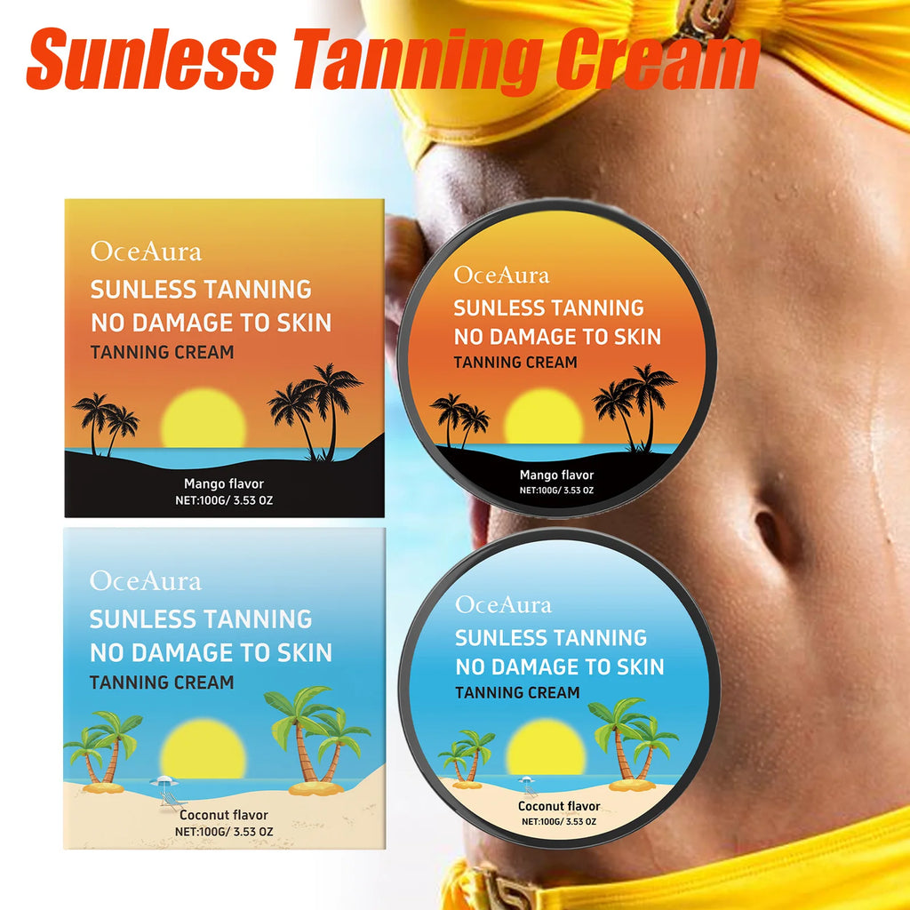 Skin Self Tanning Cream Instant Sunless Tanning Refreshing Sunless Bronzing Brown Body Lotion Gradual Tanner Self Tanner Qme