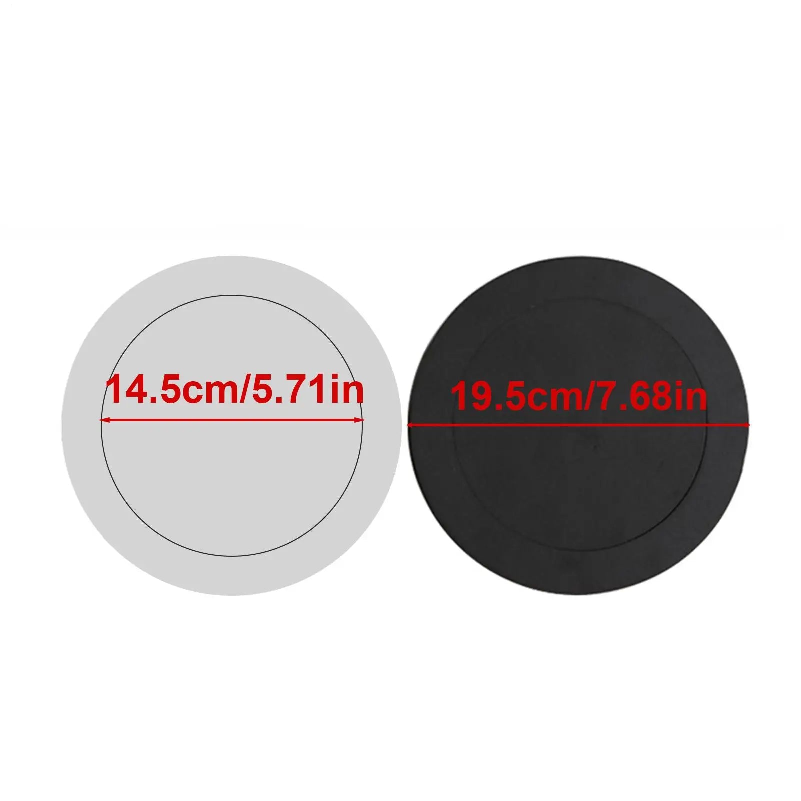Speaker Fast Rings Self Adhesive Car Speaker Ring Foam Baffles Universal Car 6.5 Inch Stereo Audio Speaker Foam Rings Bass Qme