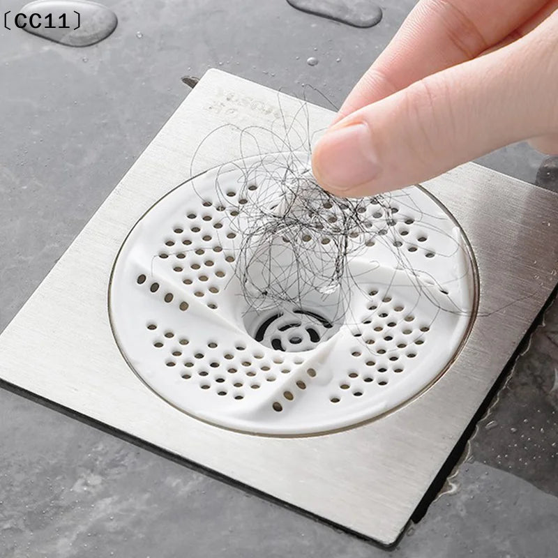 Bathtub Drain Hair Catcher Tub Protector Strainer Shower 3PCSCC11 Qme
