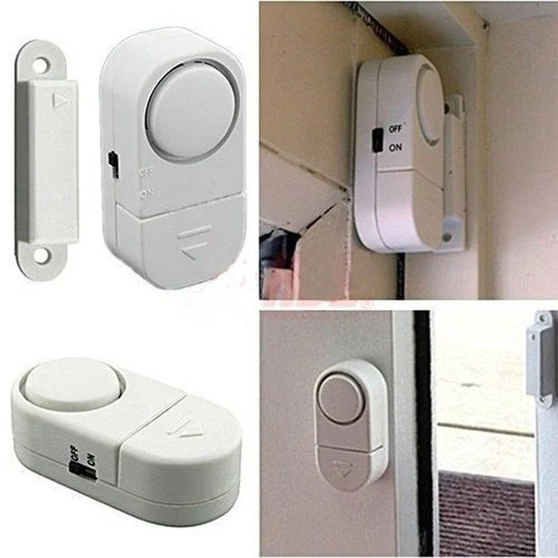 Door Window Alarm Security Wireless Home Anti-theft System Magnetic Qme