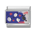 Dropshipping Wholesale Crabs Pattern Fish Shell Whale Italian Charm