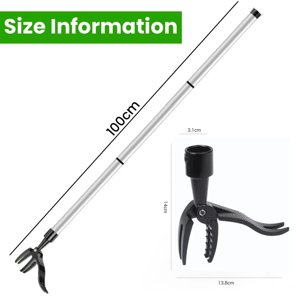 Stand Up Weed Puller Manual Vertical Weed Stuff/Pulling/Garden Tools Garden Foot Pedal Shovel Root Metal Weed Remover with Rod Qme