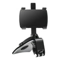 360 Degree Rotation Car Phone Holder Stand Universal GPS Bracket Dashboard Clip Mount Car Mobile Phone Support in Car For iPhone Qme black