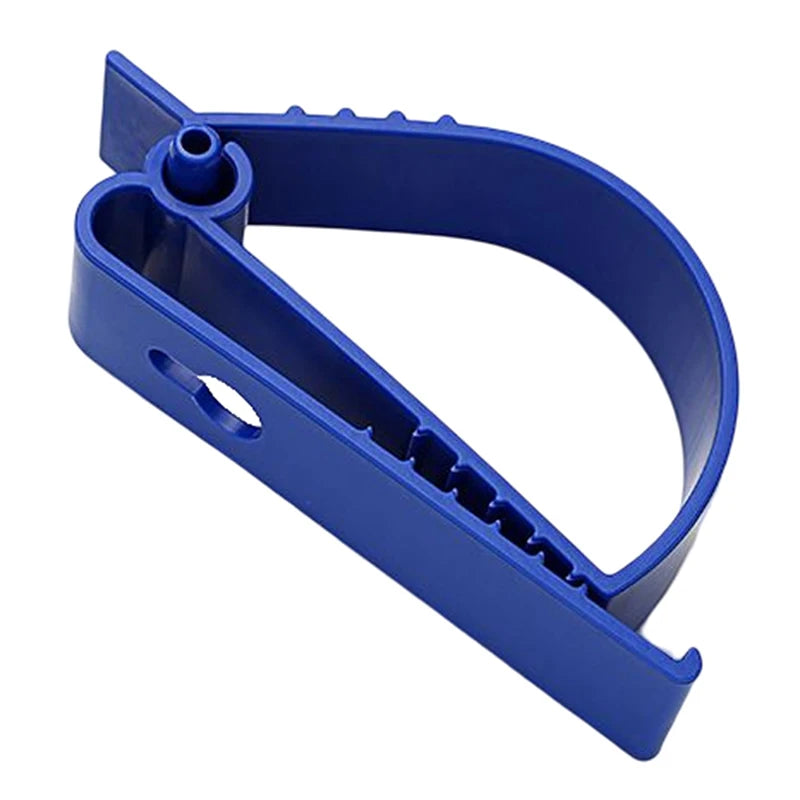 Multifunctional Clamp Safety Helmet Earmuffs Key Chains Clips Labor Qme Blue
