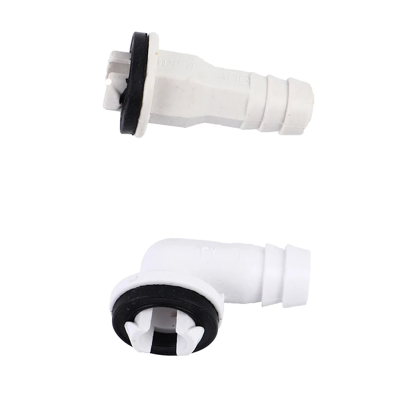 Air Conditioner Ac External Unit Drain Hose Connector Elbow Fitting Qme