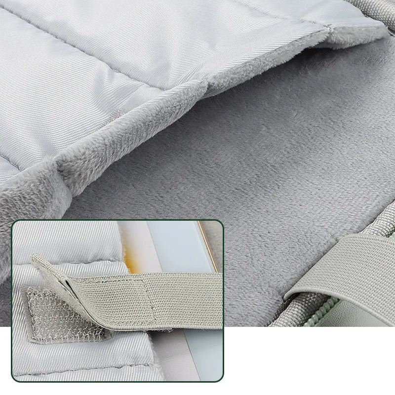 Heavy Duty Waterproof 11-13 Inch iPad Tablet Computer Bag Handheld Portable Carrying Case for iPad Storage Pouch Durable Qme