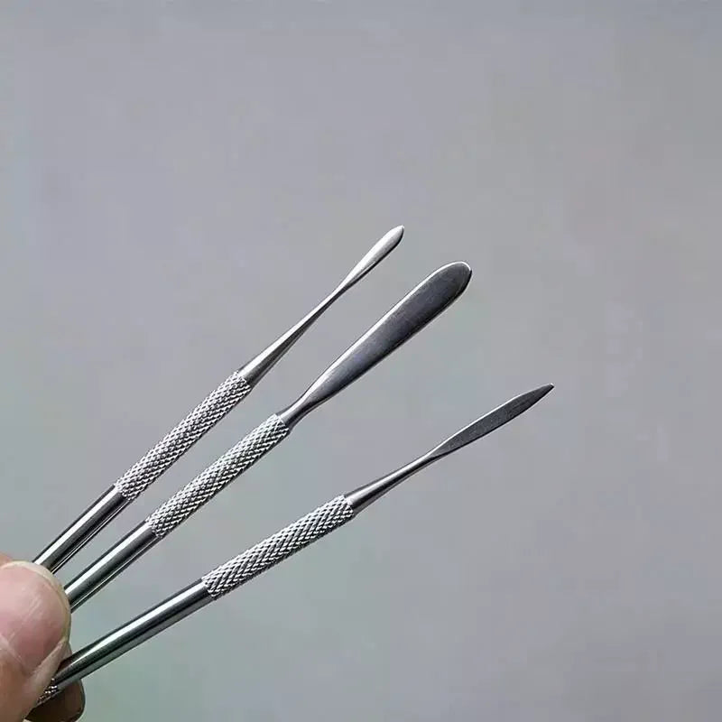 3Pcs Upgraded Stainless Steel Clay Sculpting Tools Professional Pottery Tools for DIY Clay Modeling Shaping and Detailing Qme Default Title
