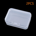 Jewelry Beads Container Sundries Organizer Fishing Tools Transparent Qme 2PCS