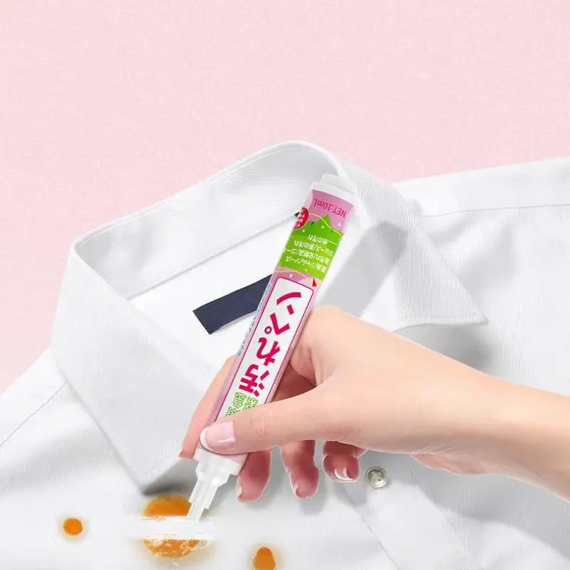 10ML Instant Stain Remover Pen & Spot Cleaner Portable Travel-Friendly For Clothes, Works On Food & Drink Stains Qme B