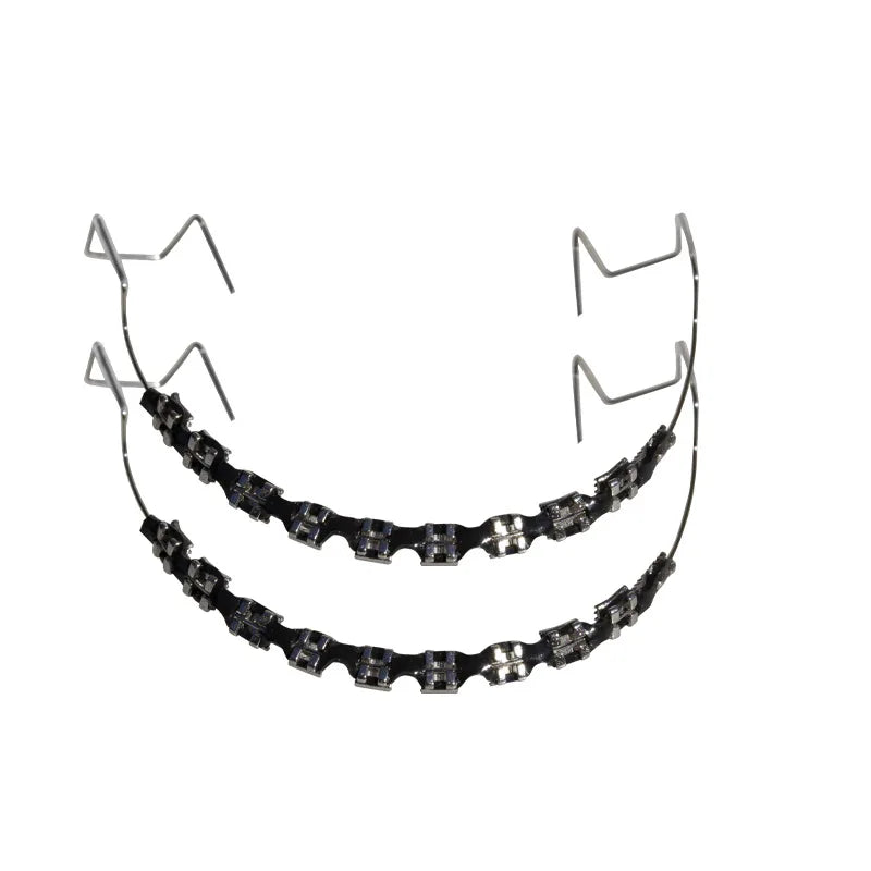Universal Orthodontic Brackets Invisible Orthodontic Aligners Fashion Braces Teeth Temporary Braces Orthodontics Dental Braces Qme Black China Mainland