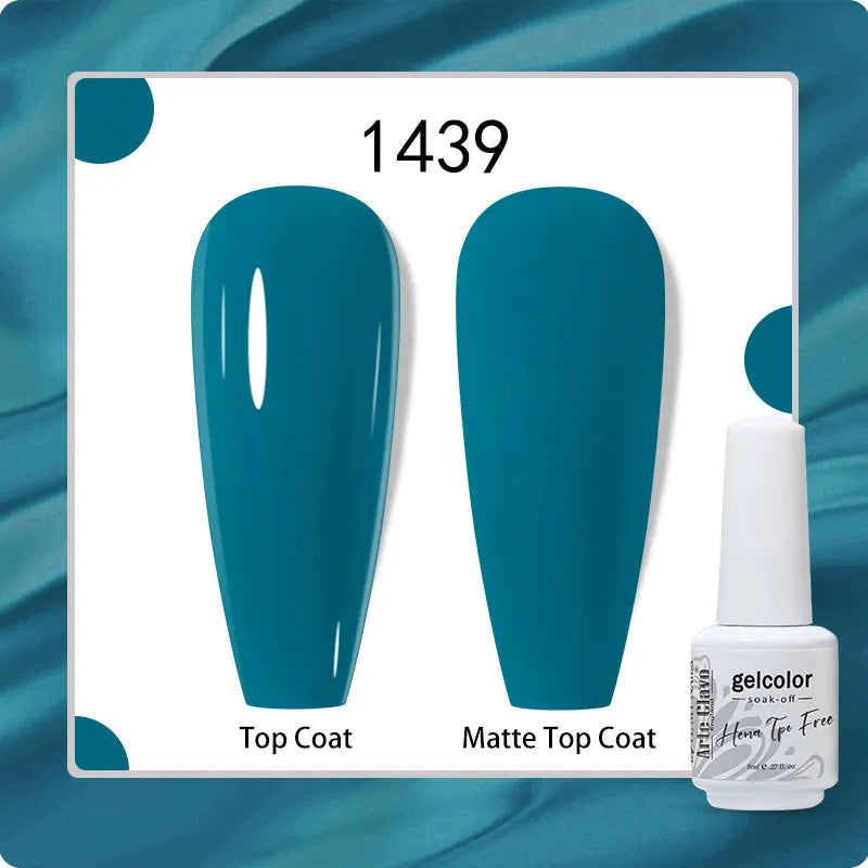 Arte Clavo HEMA TPO White Bottle 180 Colors Series Semi-permanent Gel