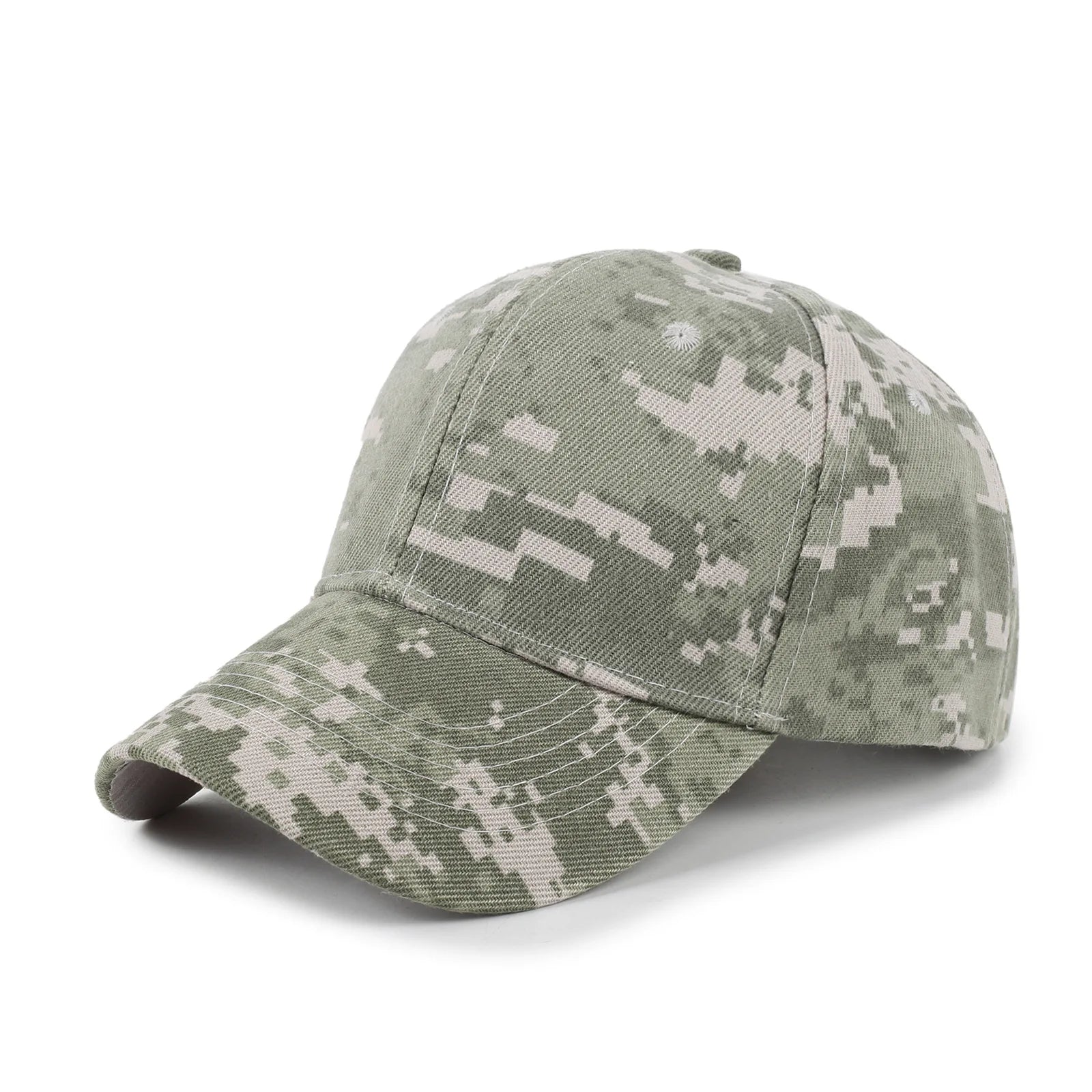 Unisex Camouflage Baseball Cap Outdoor Mountaineering Camping Running Fishing Sun Hat Hat Fashion Casual Accessories Qme A One Size