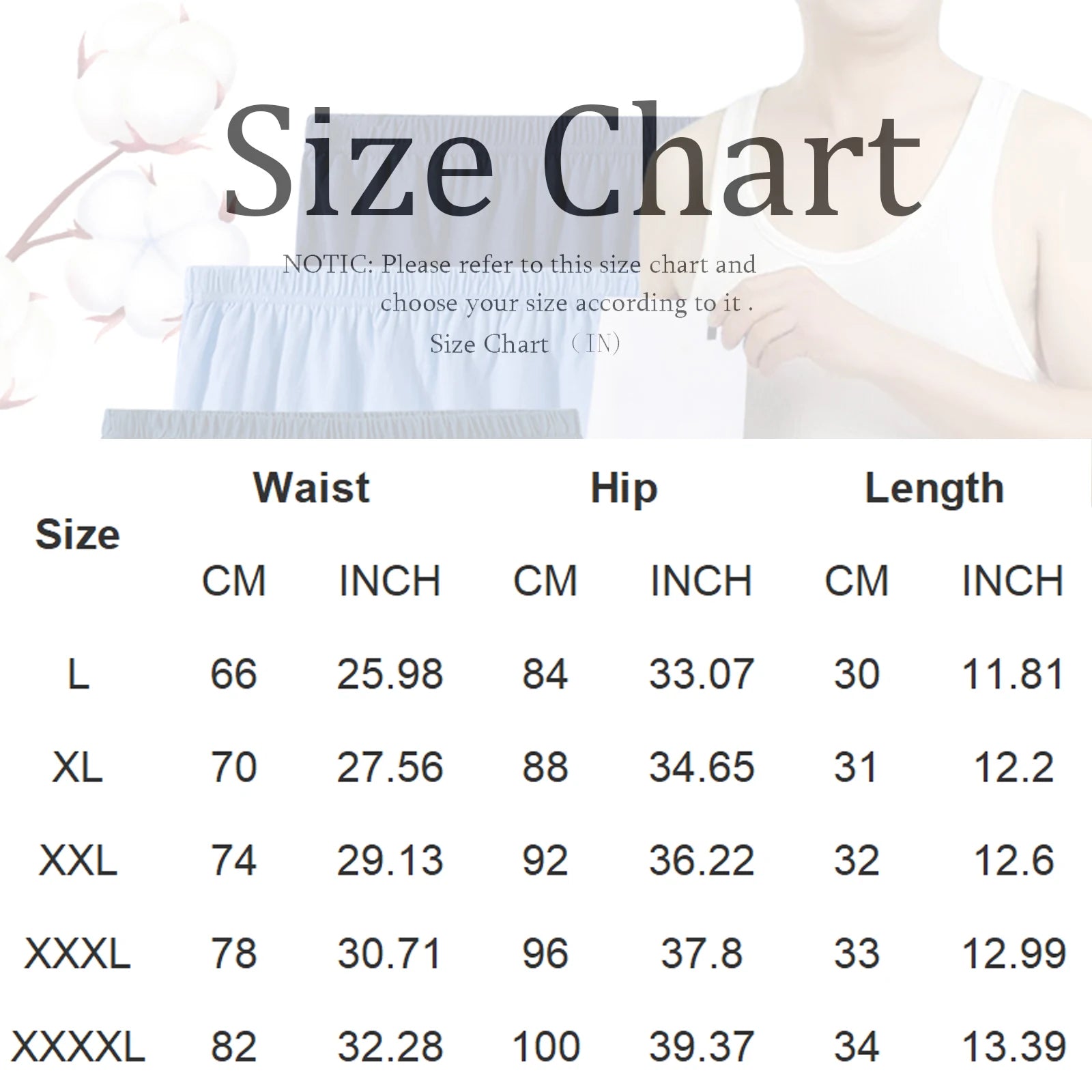 Men's Cotton Solid Color Loose Fit Elastic High Waisted Shorts Basic Casual Breathable Briefs Soft Comfy Underwear Qme