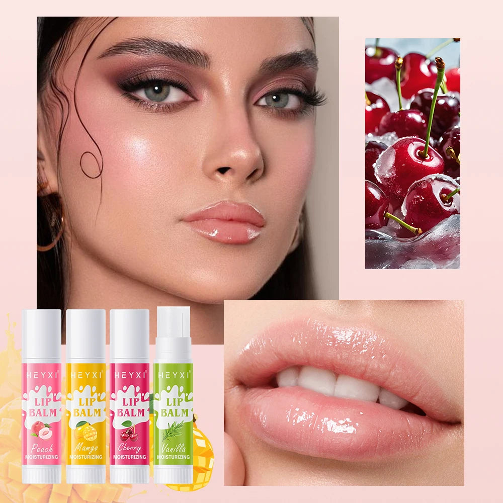 Lipstick Fruity Nourishing Lip Care 24-Hour Long-term Moisturizing Qme