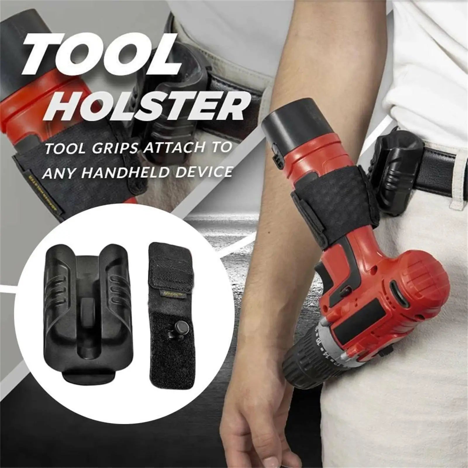 Tool Holder Belt Multifunctional Drill Clips For Belt Spider Tool Holster Hammer Holster Set Self Locking Quick Draw Belt Qme