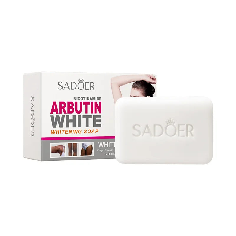 Kojic Acid Arbutin Brightening Skin Care Soap Deep Cleaning Bath Qme Arbutin Soap