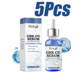 Copper Peptide Serum Anti Aging Face Serum Firming Lifting Fade Fine Lines Pore Shrinking Moisturizer Hyaluronic Acid Skin Care Qme 5 x 30ml Boxed