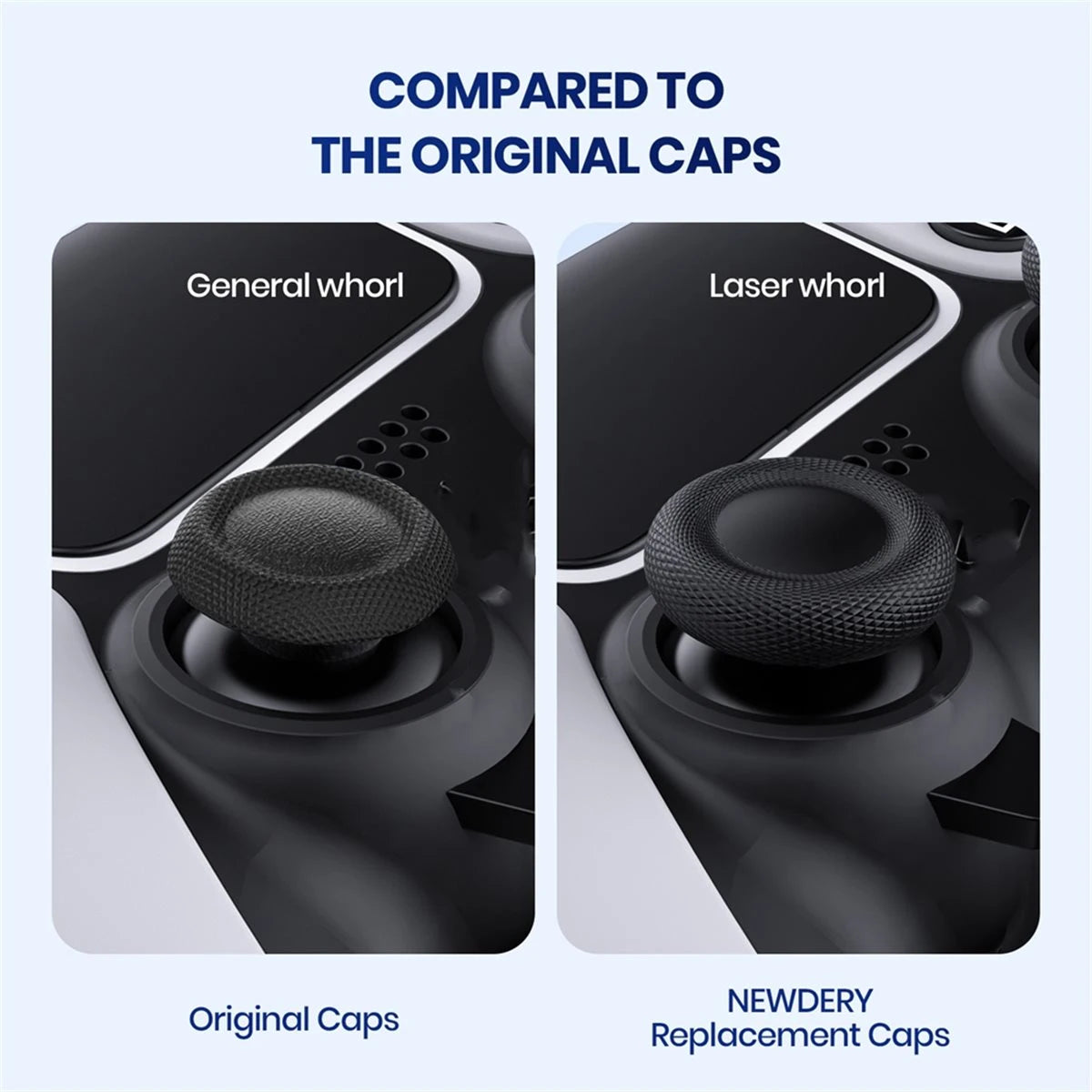 10 Silicone Thumb Grips Suitable P5 P4 Mushroom Head Repair DSE Qme