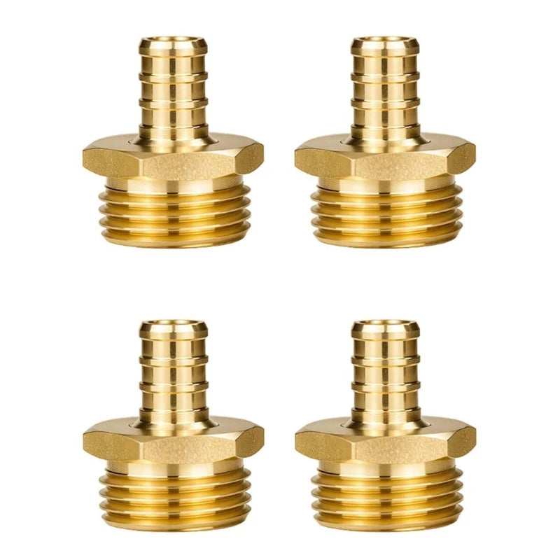 Threaded Brass Hose Fitting 3 4 Male Thread 2 Adapter Irrigation Qme CN