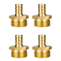 Threaded Brass Hose Fitting 3 4 Male Thread 2 Adapter Irrigation Qme CN