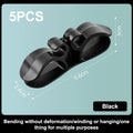Air Fryer Coffee Machine Cord Winder Organizer Kitchen Appliance Qme One size black