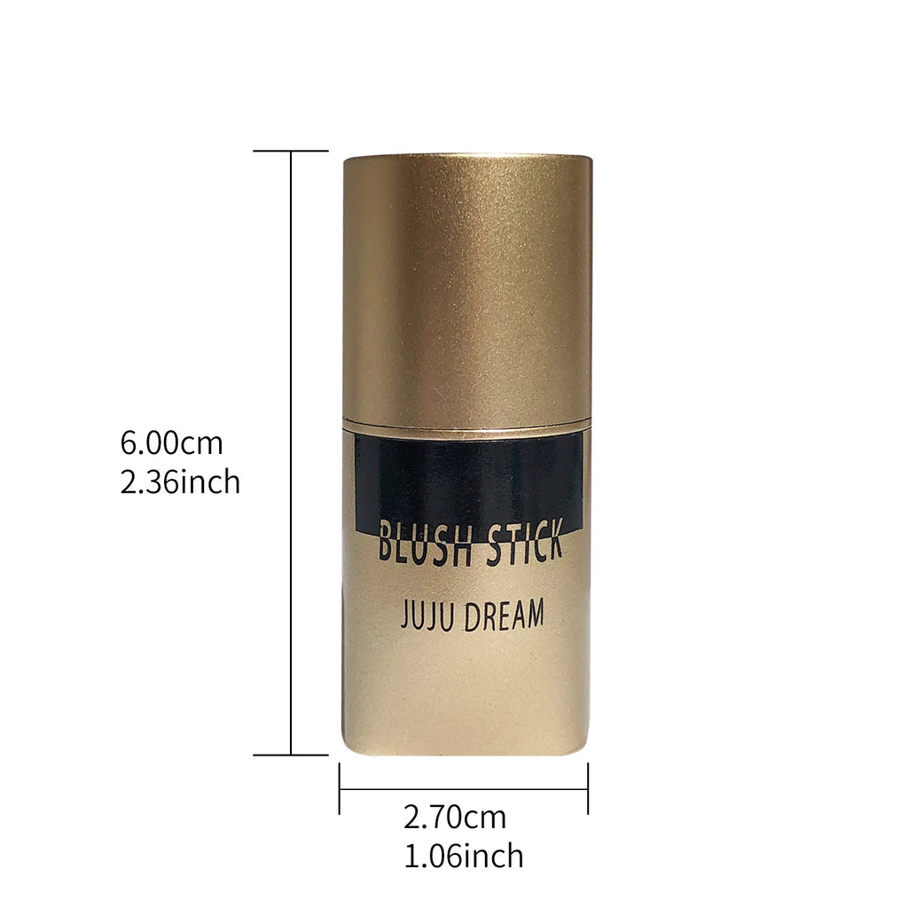 Natural Nude Blush Stick Multi-functional Face Lip Makeup Brightening Qme