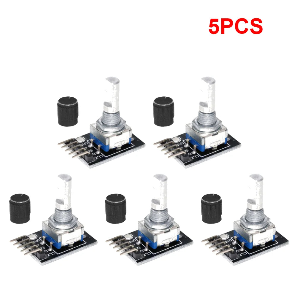 360 Degree Rotary Encoder Module HW-040 Brick Sensor Development Board with Push Button for Arduino 1-8PCS Qme 5PCS