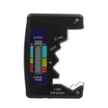 BT-886 Black Portable Battery Capacity Indicator Compact Lithium Qme Black