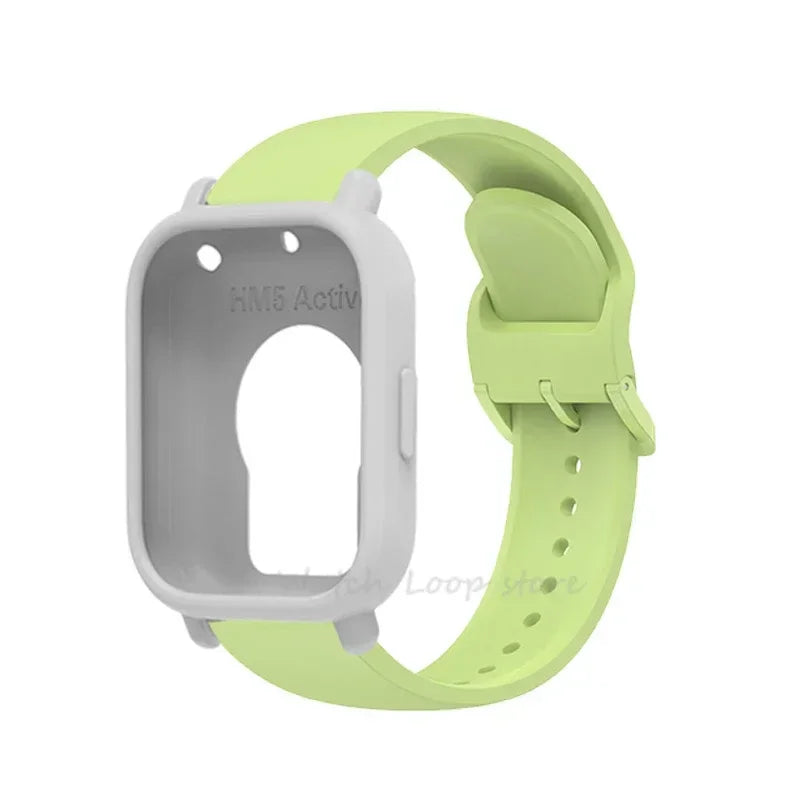 Silicone Case Strap Redmi Watch 5 Lite Active Repacement Bracelet