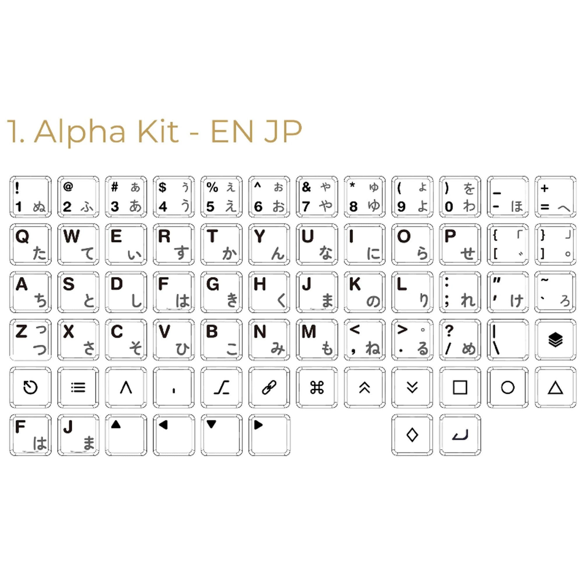 CHOSFOX CFX Low Profile PBT Keycap for Kailh 1350 Choc Low Profile Switch Mechanical Keyboard Ultra Thin English/Japanese Keycap Qme Ja-En Version