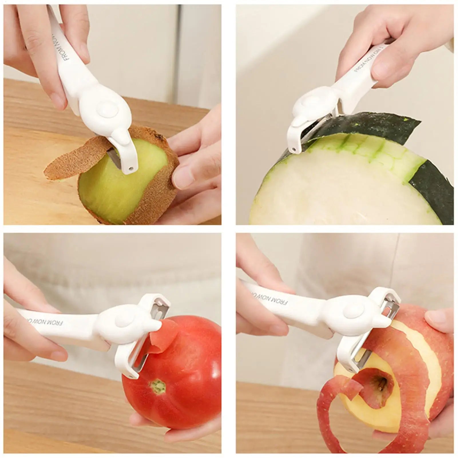 Swivel Peeler Rotating Peeling Tool Multifunctional Fruit Vegetable Qme