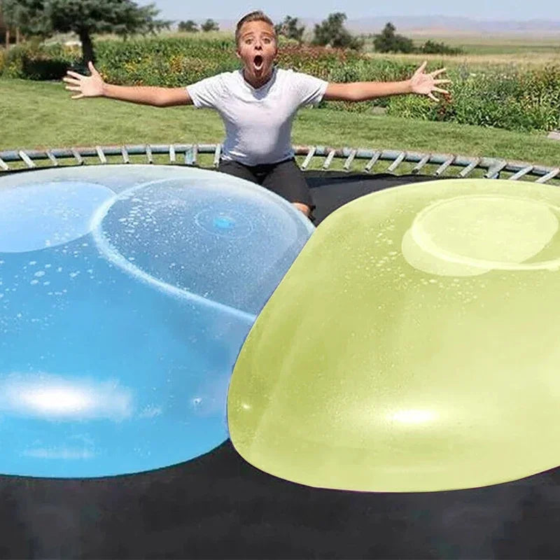 Children Outdoor Toys Bubble Ball Inflatable Rubber Ball Games Balloon Toys Baby Shower Fun Party Water Filled Bubble Ball Toy Qme
