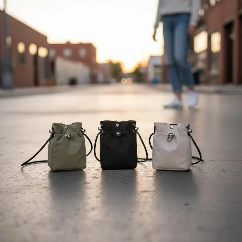 Nylon Bag Korean Fashion Canvas Crossbody Shoulder Sling Lightweight Qme