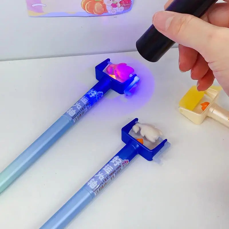 Cute Changing Barbecue Themed Neutral Pen Smooth Writing Gel Students Qme