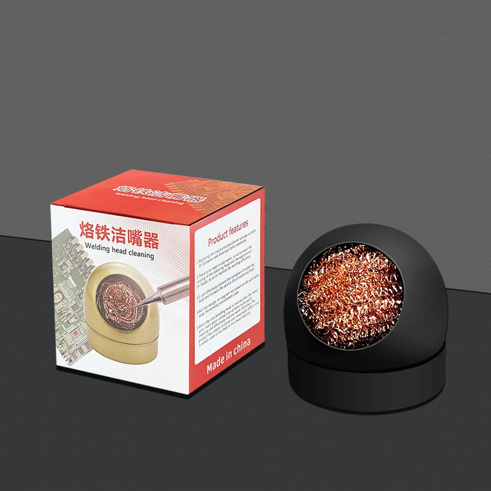Metal Wire Stand Welding Desoldering Soldering Solder Iron Tip Dross Qme