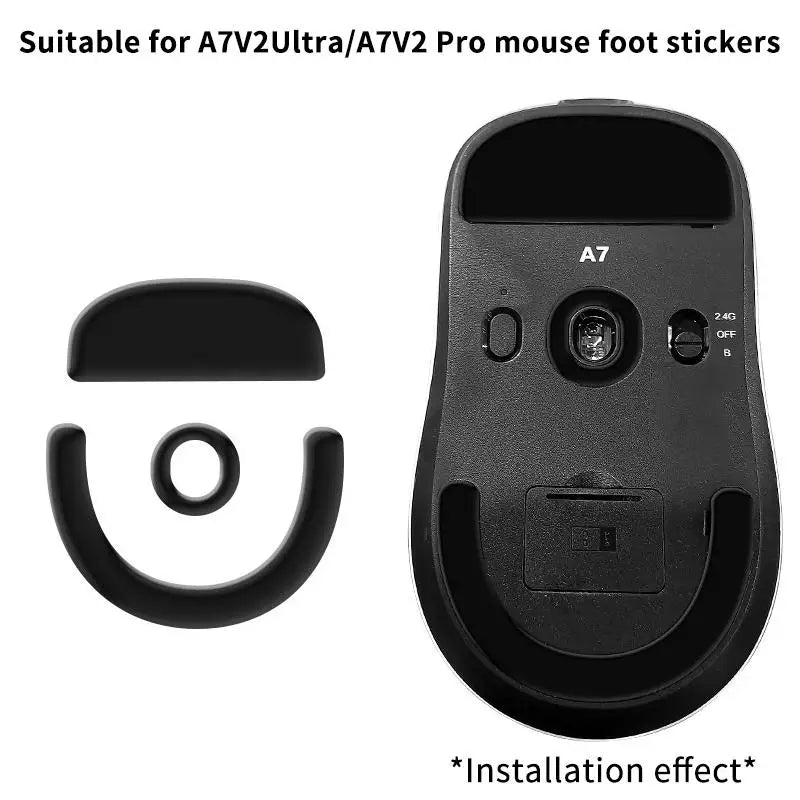Mouse Skate Feet Pad Mchose A7V2 Ultra Non-slip Foot Stickers Qme Default Title