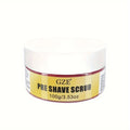GZE PRE SHAVE SCRUB Exfoliator for Bikini Area - Ingrown Hair Body Scrub - Bikini Exfoliating Scrub Qme GZE241