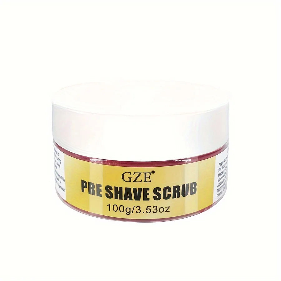 GZE PRE SHAVE SCRUB Exfoliator for Bikini Area - Ingrown Hair Body Scrub - Bikini Exfoliating Scrub Qme GZE241