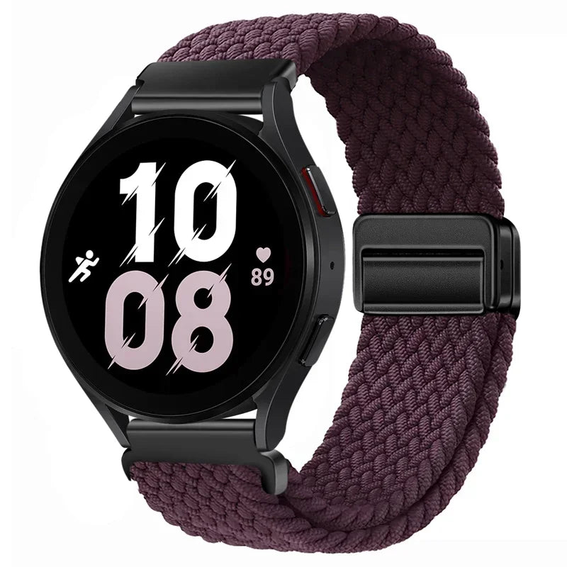 Nylon Strap Huawei Watch 4 GT4 2 3 Amazfit GTR Magnetic Breathable