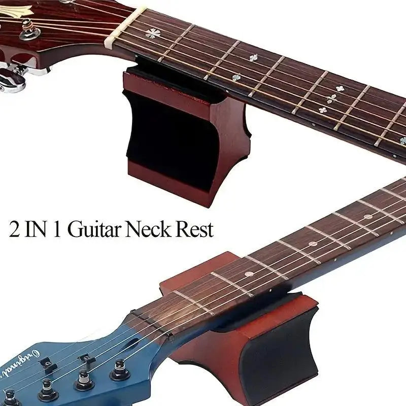 Skilled Guitar Neck Cushion Support Two-level Height Music Instrument Qme