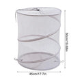 Dorm Laundry Basket Foldable Clothes Storage Bin Bag Bathroom Bedroom Qme White China Mainland