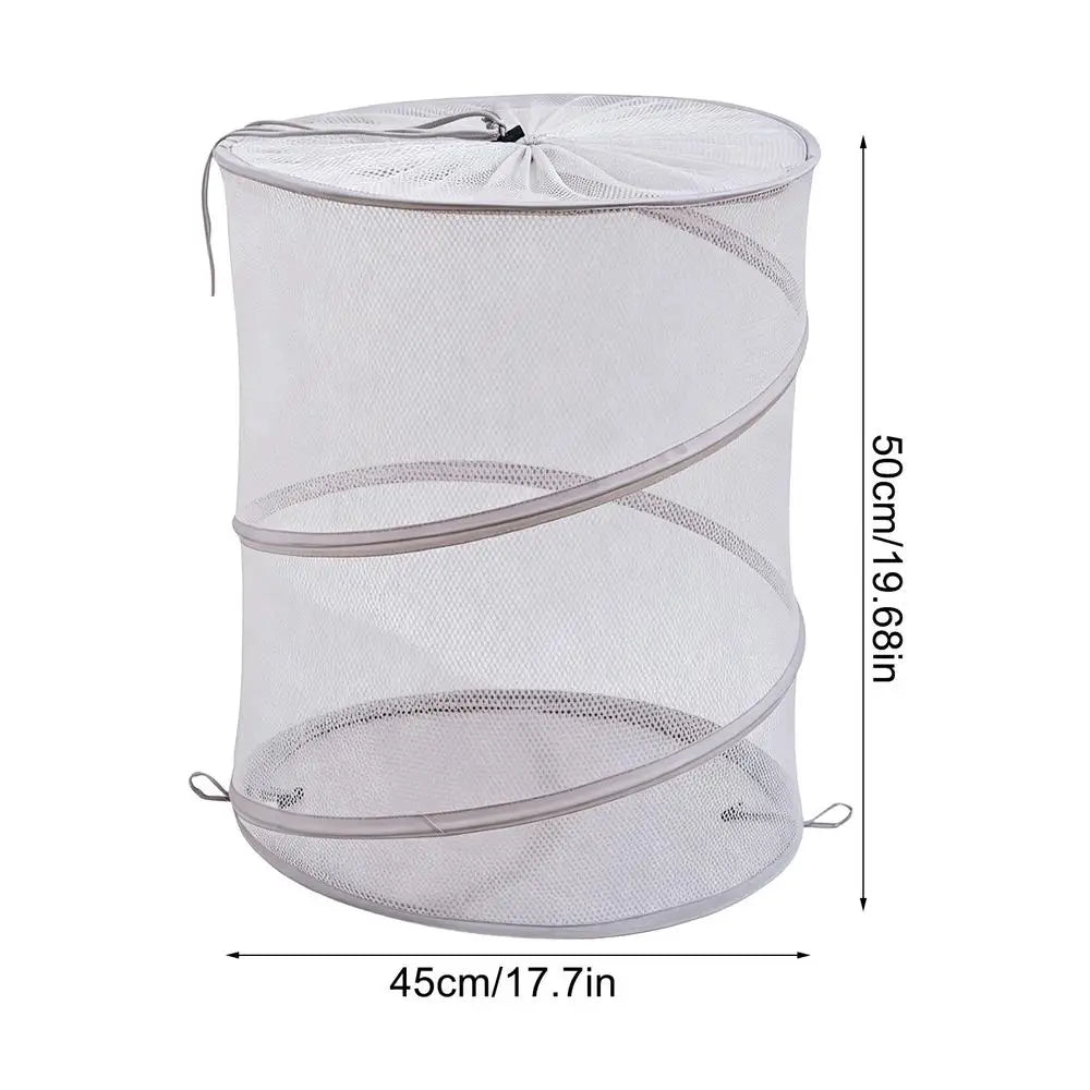 Dorm Laundry Basket Foldable Clothes Storage Bin Bag Bathroom Bedroom Qme White China Mainland