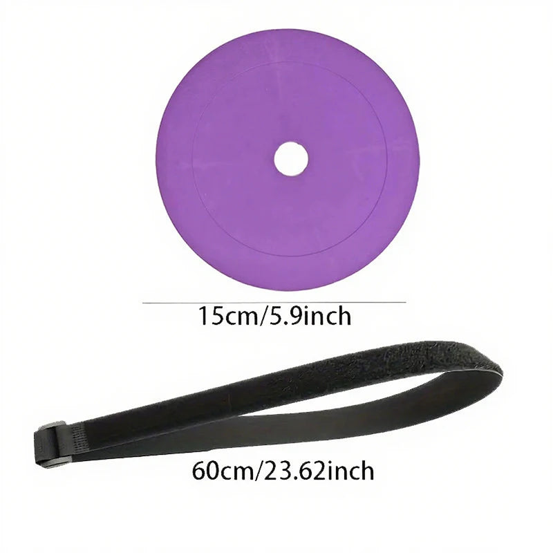 Durable TPE Material Adjustable Soccer Training Targets Portable Qme Purple