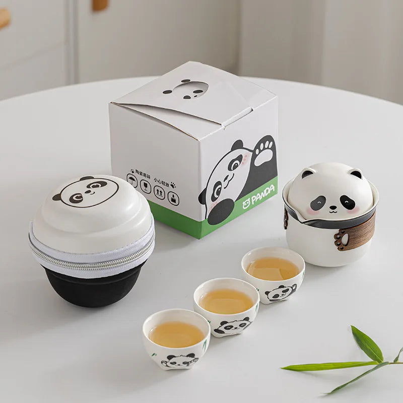 Panda Outdoor Camping Travel Tea Qme
