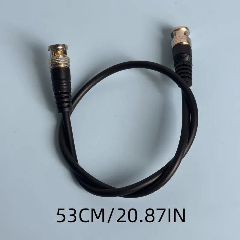 4PCS BNC Video Cable Coaxial SDI Jumper Q9 Male to Male Extension 75-3 for Security Cameras Qme