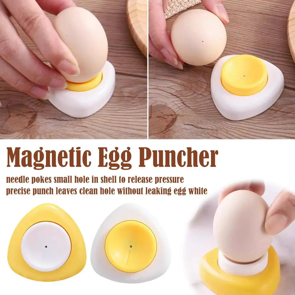 Egg Poker Pricker Safety Lock Pin Magenetic Piercer Tool Get Good Qme