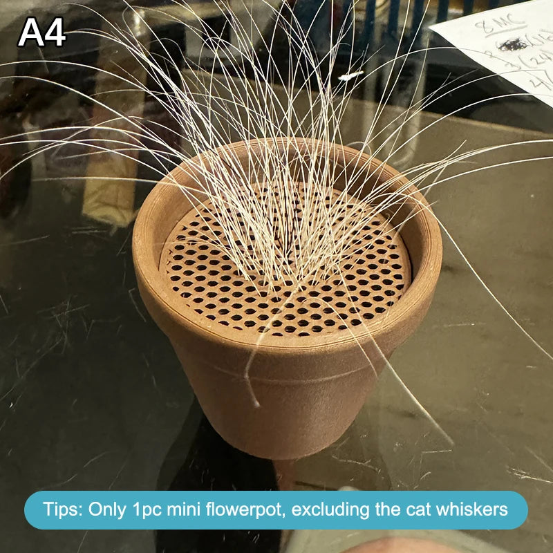 Pot Design Desktop Ornament Collectible Keepsake Cat Owners Pet Qme A4