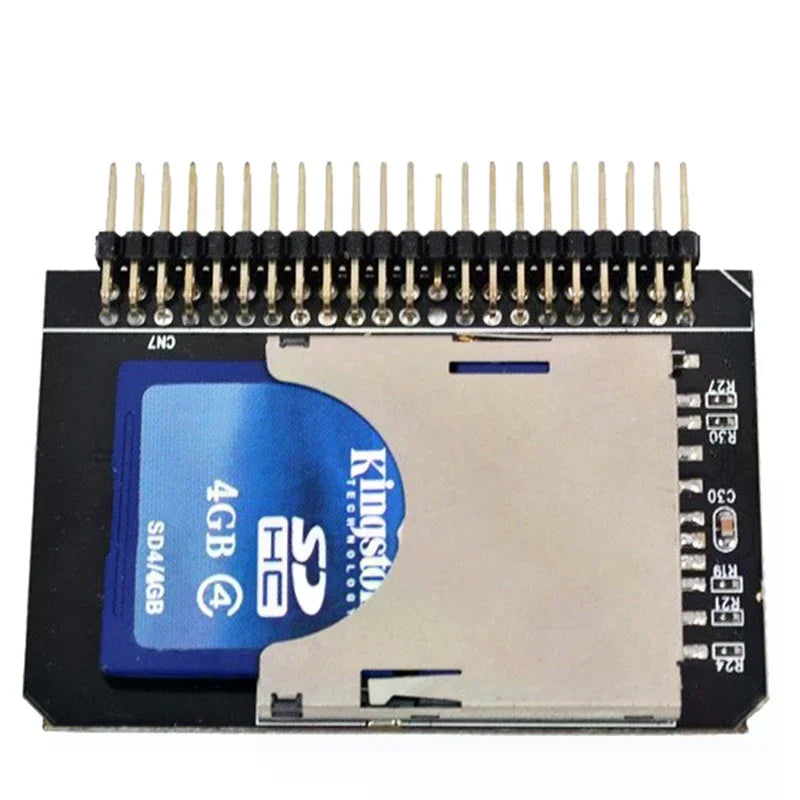 IDE 2 5 44 Pin Adapter SDHC SDXC MMC 44pin Male Converter Card Laptop Qme